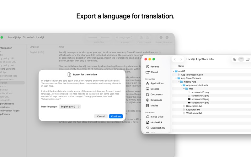 App screenshot