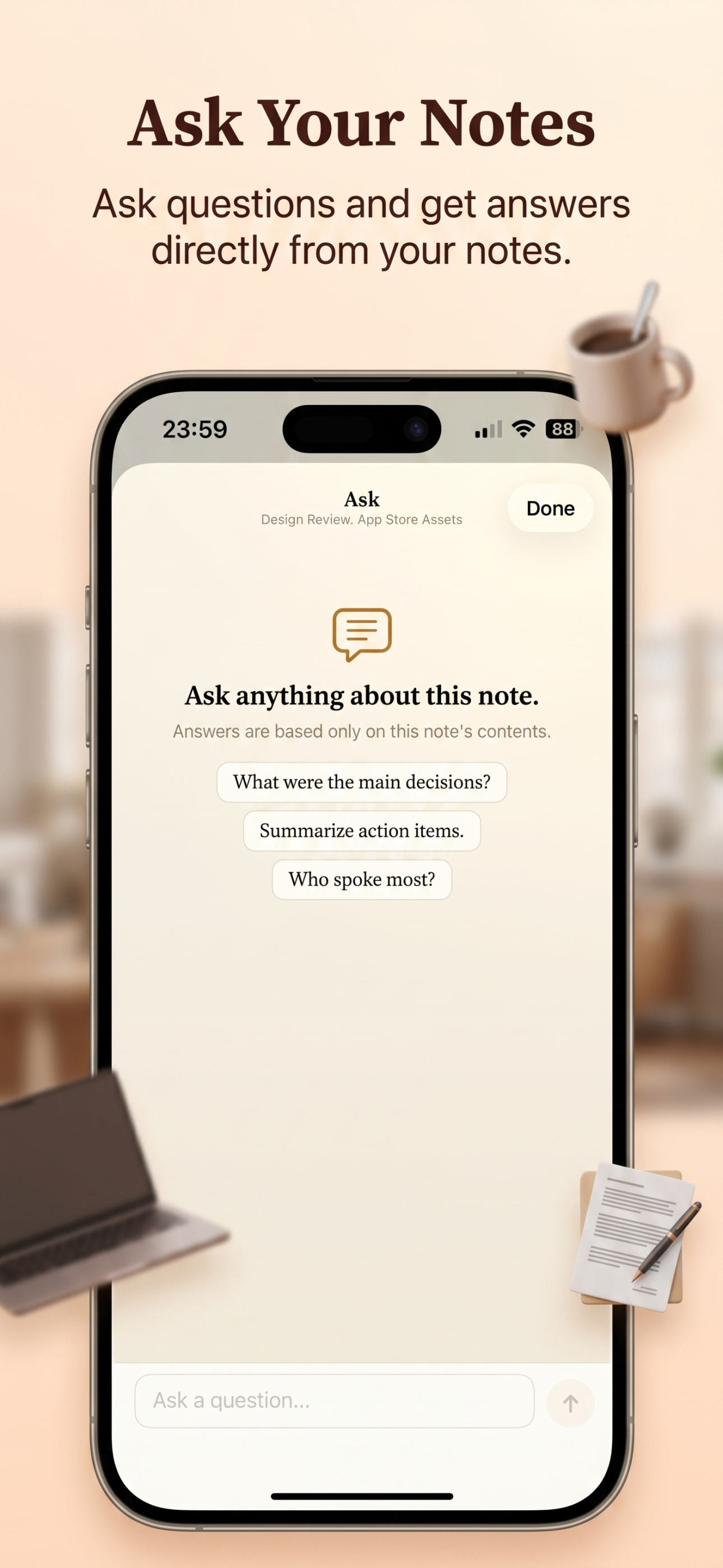 Larune Notes AI screenshot 4