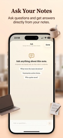 Larune Notes AI screenshot