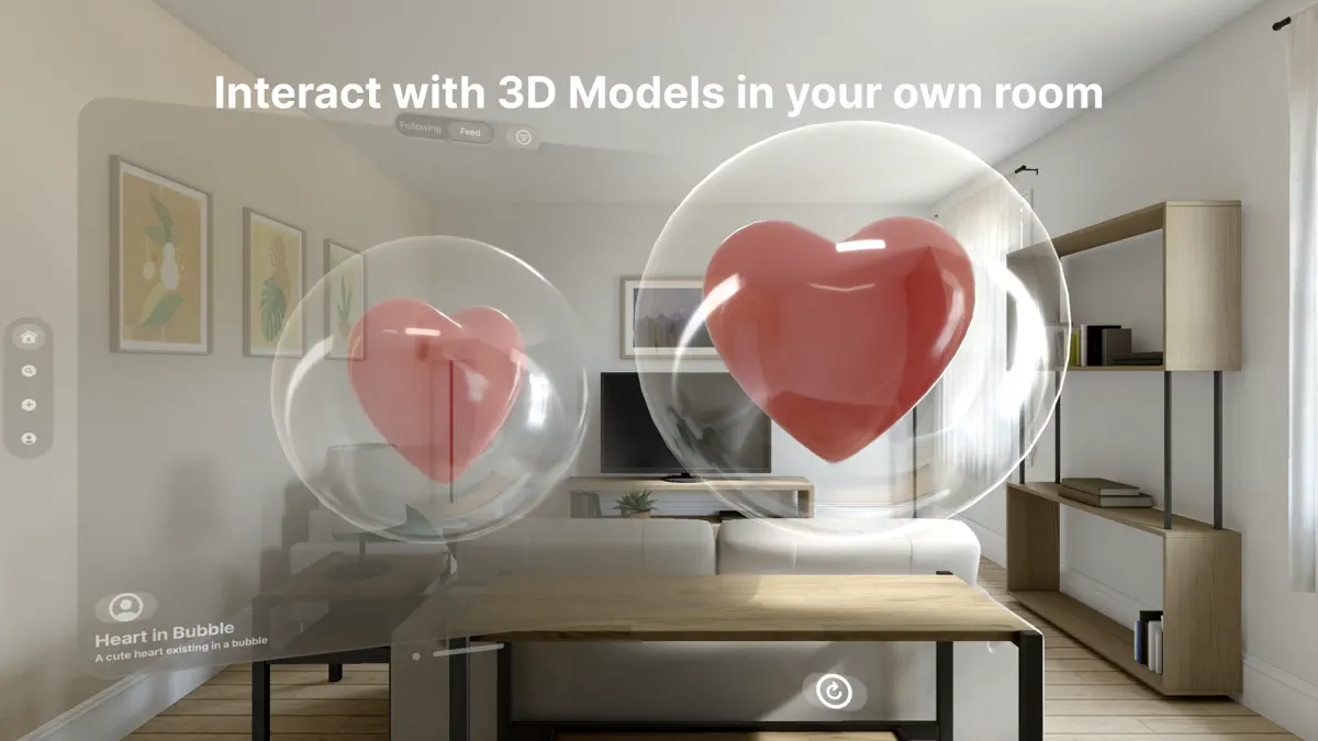 Sparlit: 3D Social Media screenshot 2