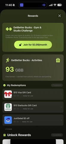 GetBetter. Screenshot 5 of 9