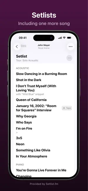 Gigstory: Concert Journal screenshot 3