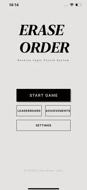 Erase Order: Reverse Puzzle screenshot 1