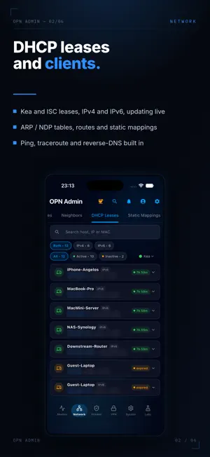 OPN Admin for OPNsense screenshot 2