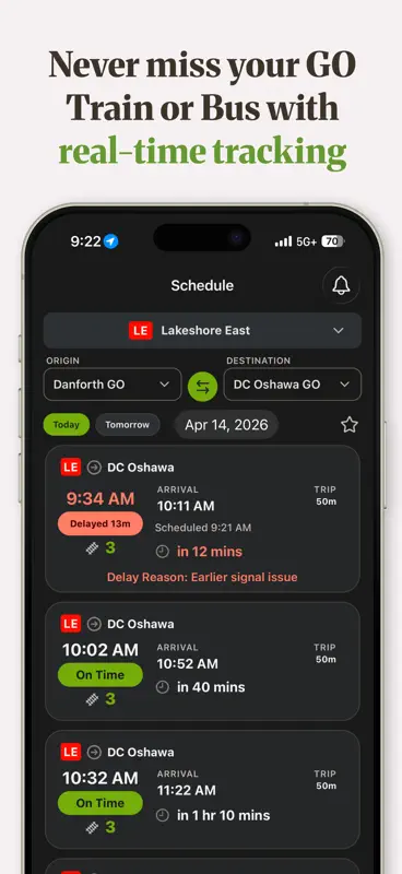 OnTime GO: Train & Bus screenshot 1 of 7