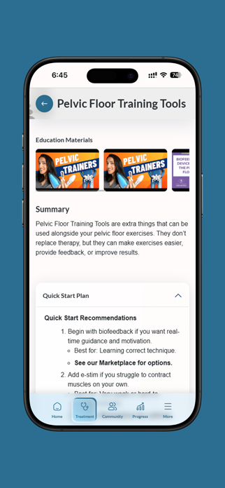 MyPelvizen App Screenshot 5 of 5