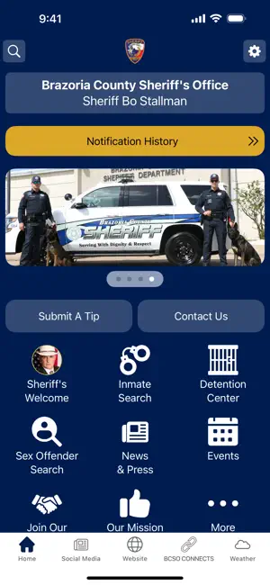 Brazoria County Sheriff screenshot 1