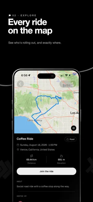 RiderFinder: Cycling Community screenshot 2