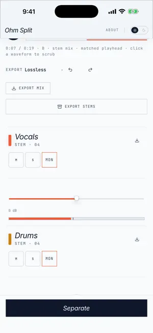 Ohm Split screenshot 1