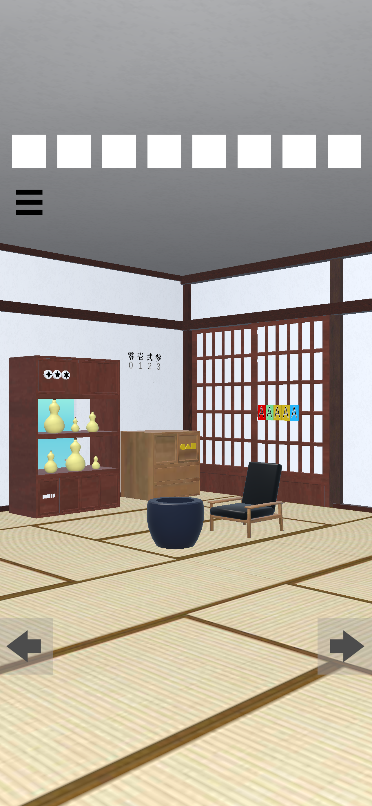 Escape Game White-Walled House