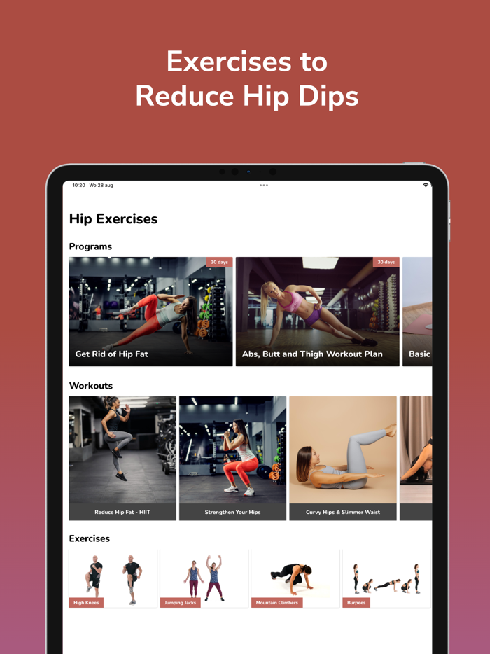 Hip Dips Workout