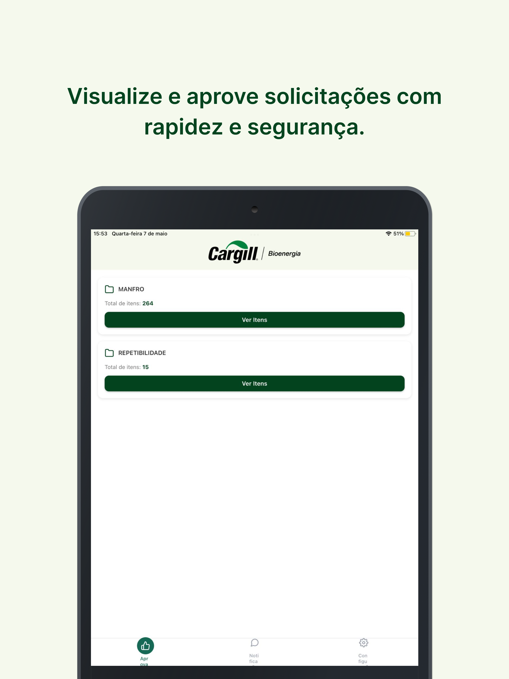 Approvar - Cargill Bioenergia screenshot 5