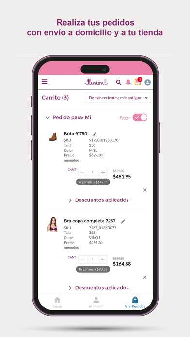 ILUSIÓN EXPERTA EUA app screenshot