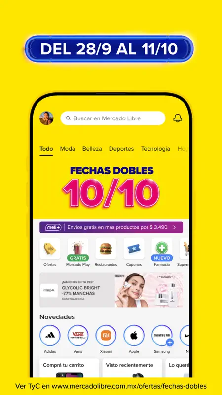 Mercado Libre: Compras 10.10 screenshot 2 of 7