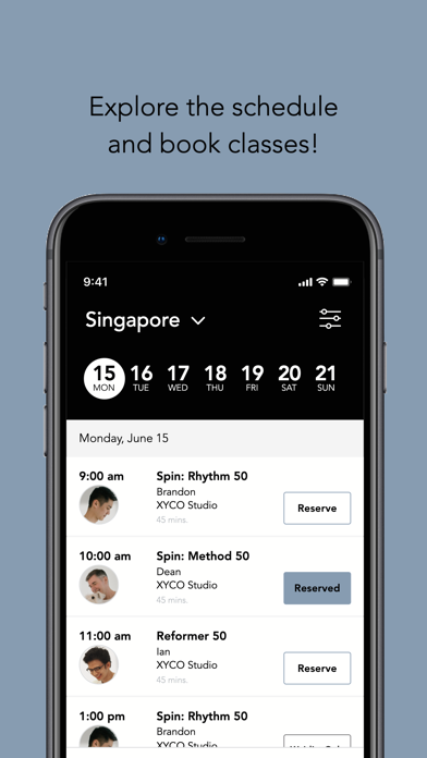 XYCO iPhone screenshot 3 - Health & Fitness app