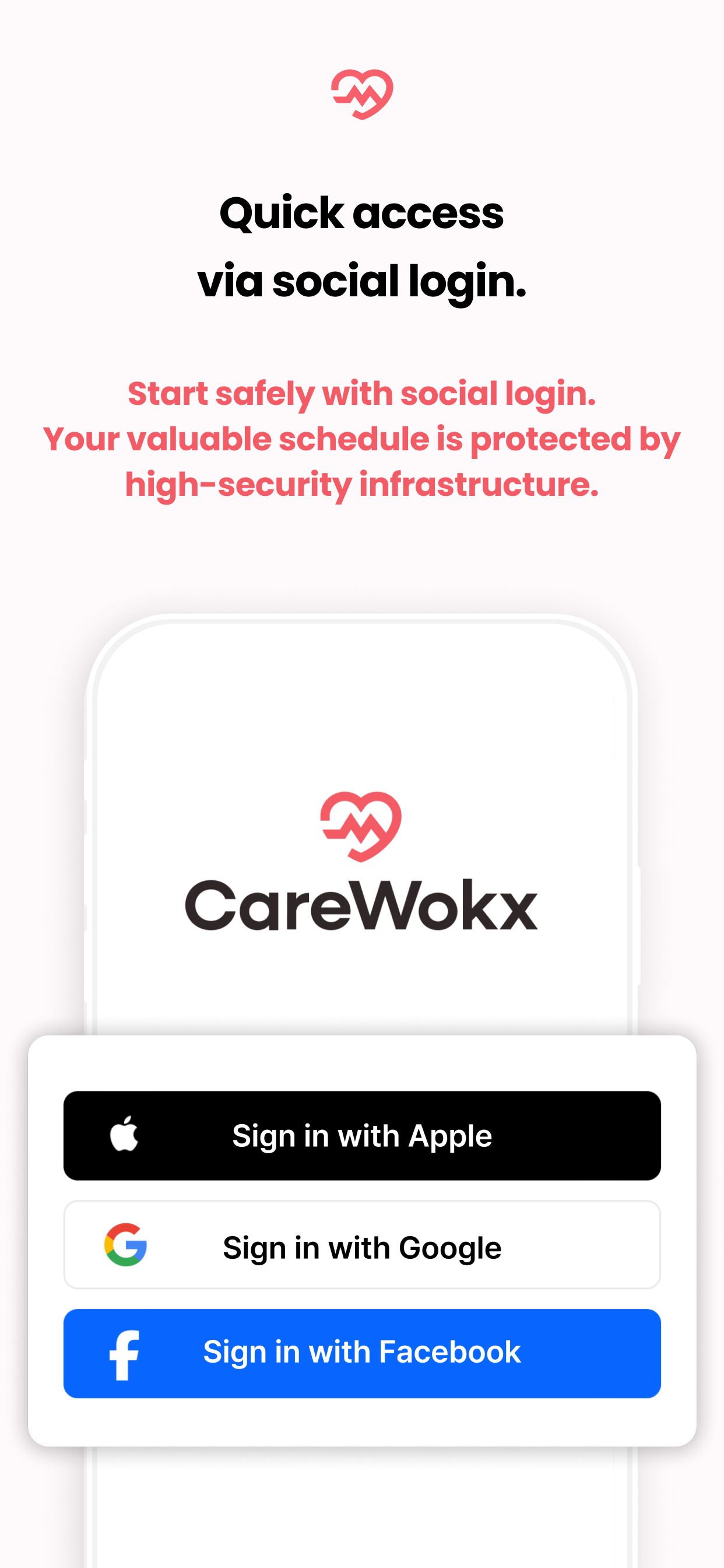 CAREWOKX - Team Shift Calendar