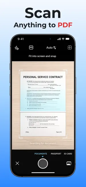 PDF Scanner: screenshot 1