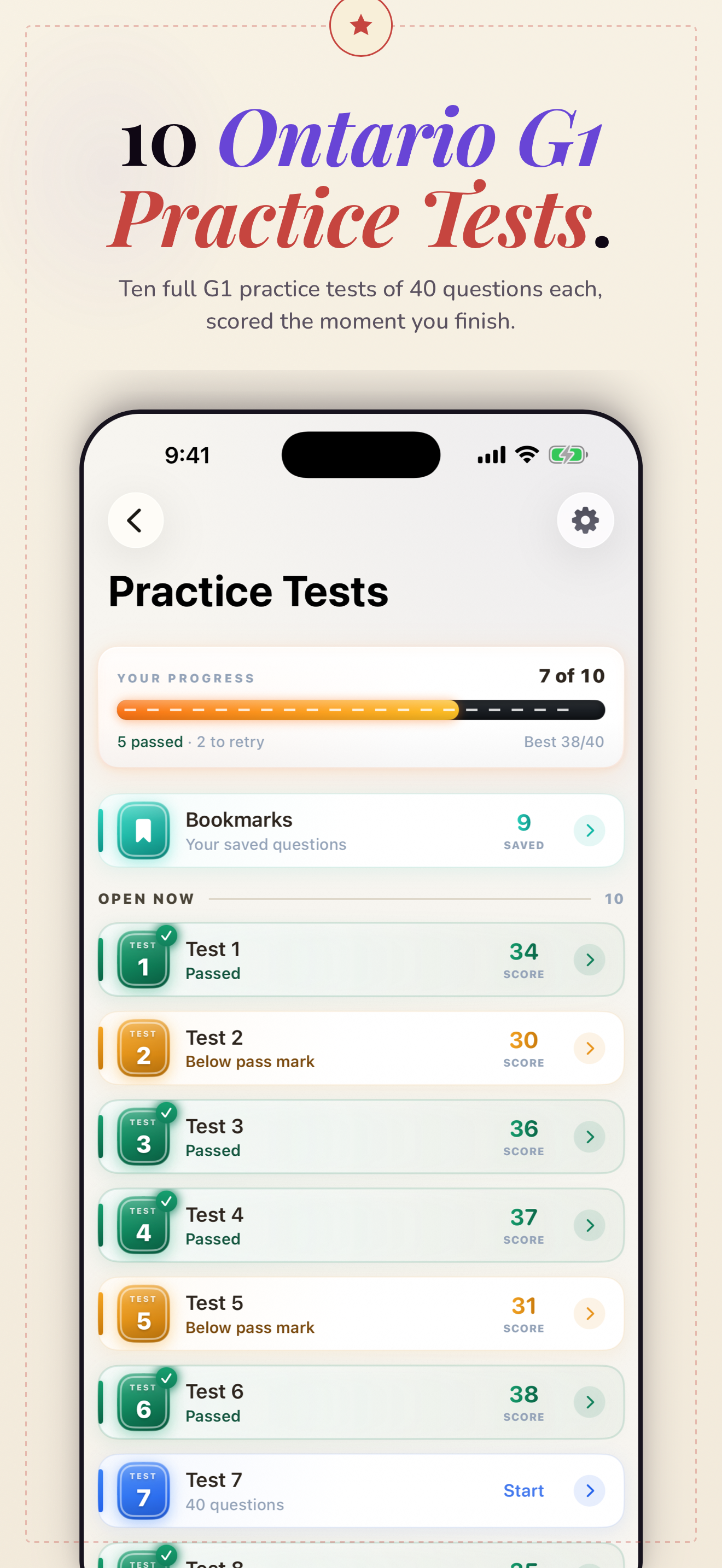 G1 Driver's Test Ontario 2026 screenshot 2