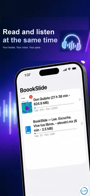 BookSlide screenshot 1