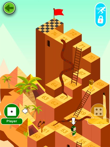 Snakes and Ladders Multiplayer iPad screenshot