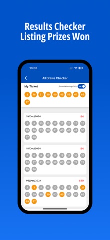 New York Lottery App iPhone screenshot