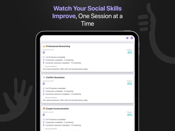 Zocia: Master Communication iPad screenshot