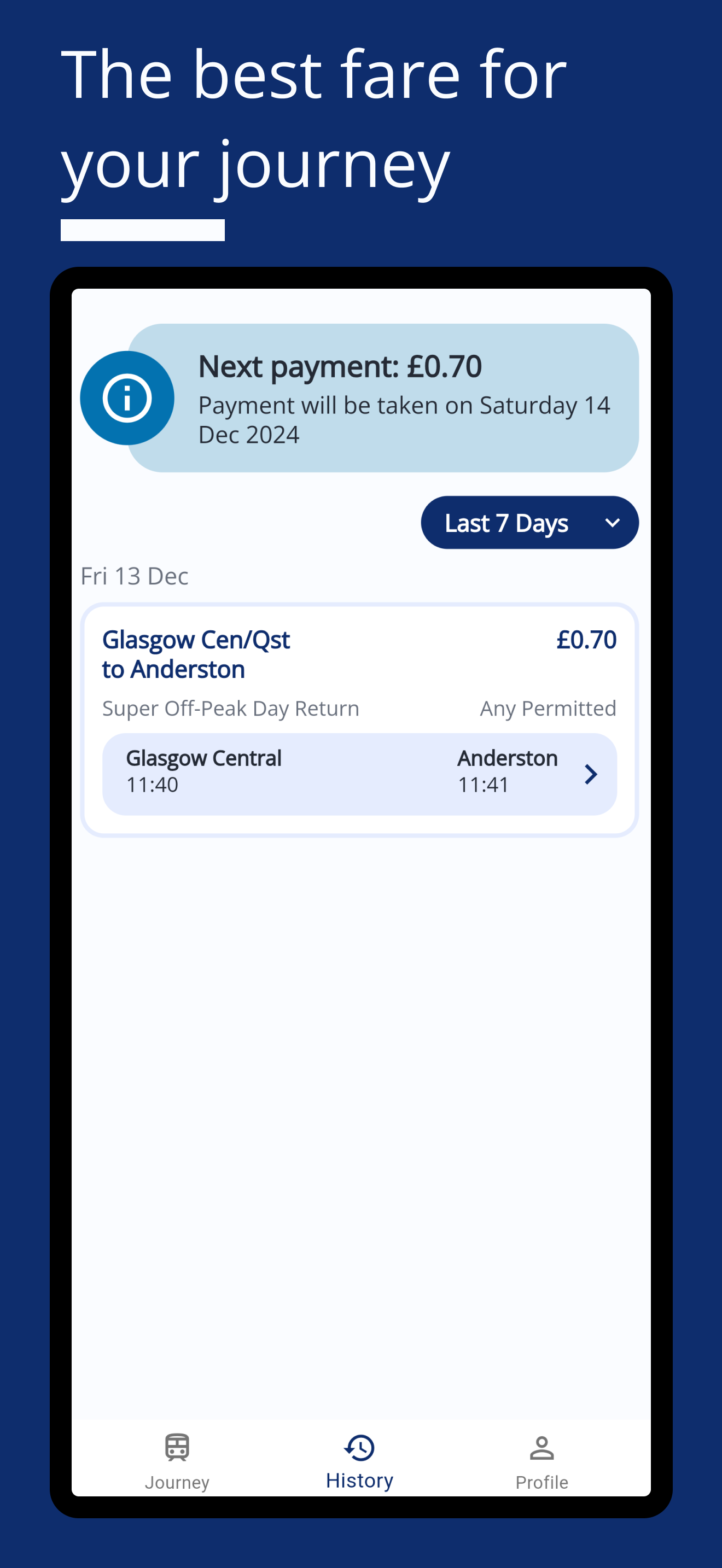 ScotRail Tap and Pay