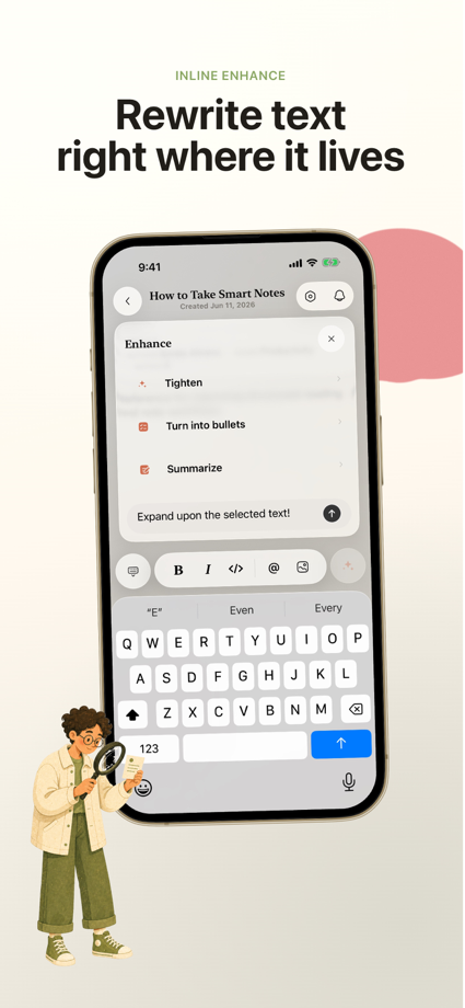 Fold: Structured Notes 的 App Store 截图 6