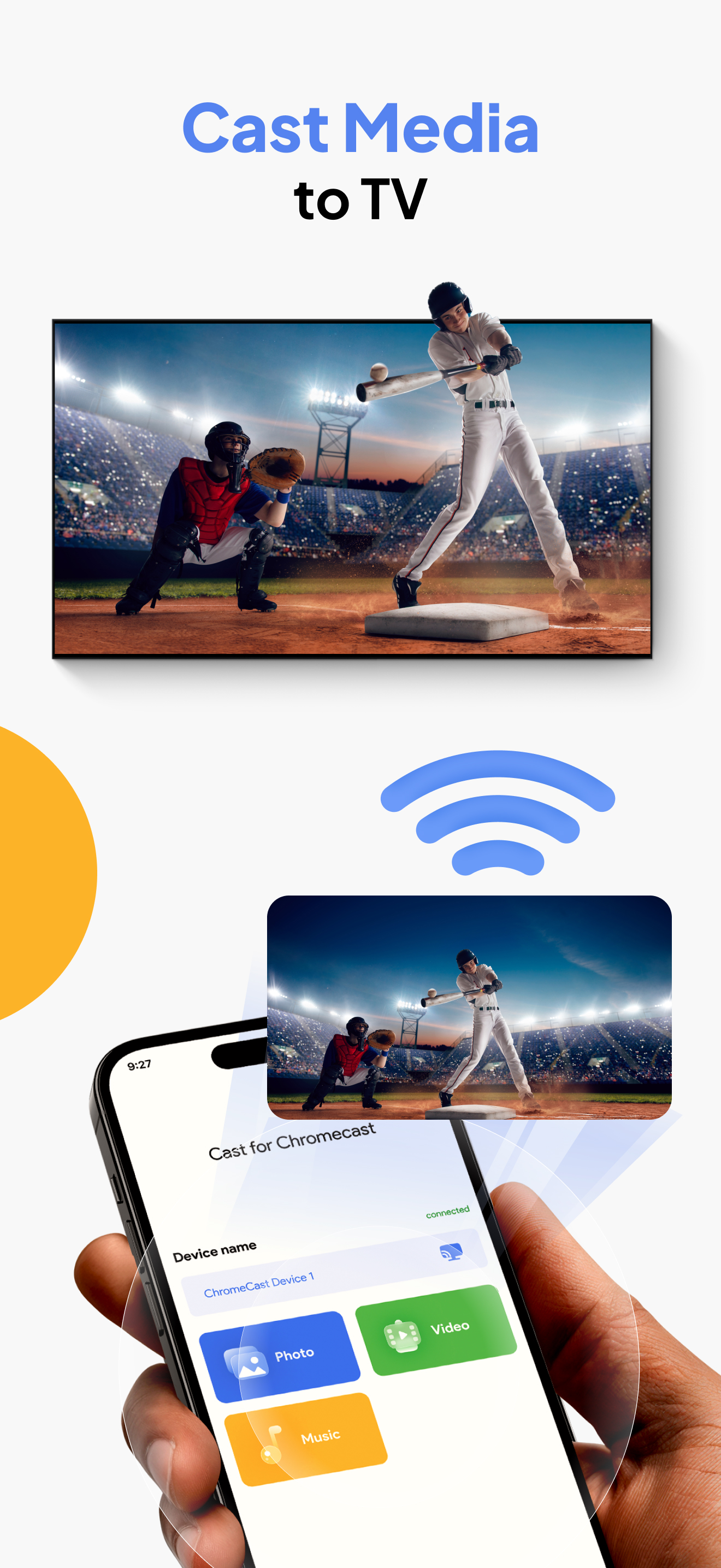 Screen Mirroring: Cast & TV