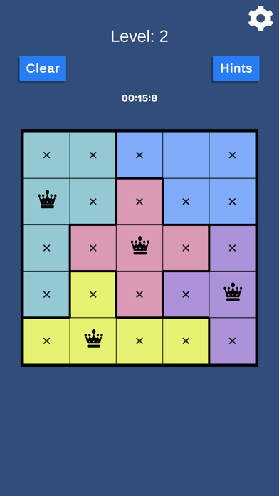 Queens Puzzle Screenshot