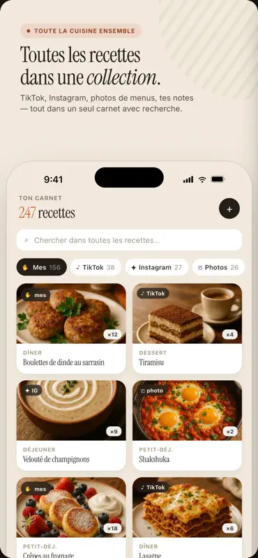 Zastillia : Recettes & courses screenshot 4 of 5