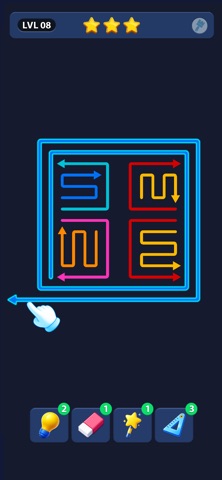 Tap Out Maze Puzzle iPhone screenshot