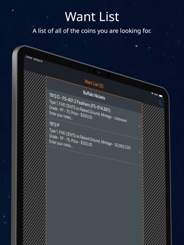 Buffalo Nickel iPad screenshot