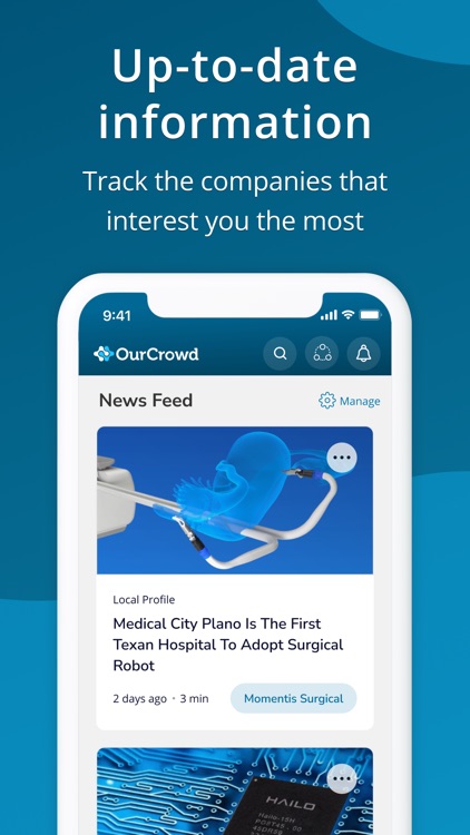 OurCrowd: Investing Platform