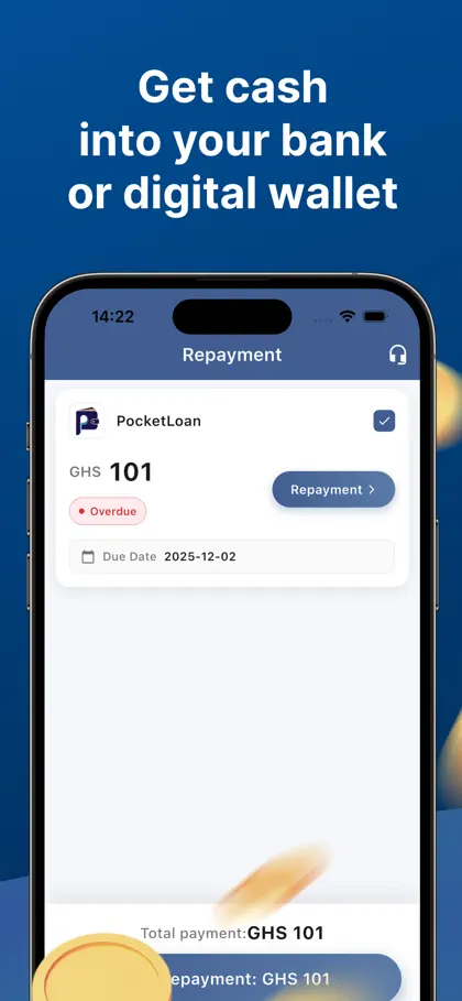 Screenshot 4 von 5 zu PocketLoan