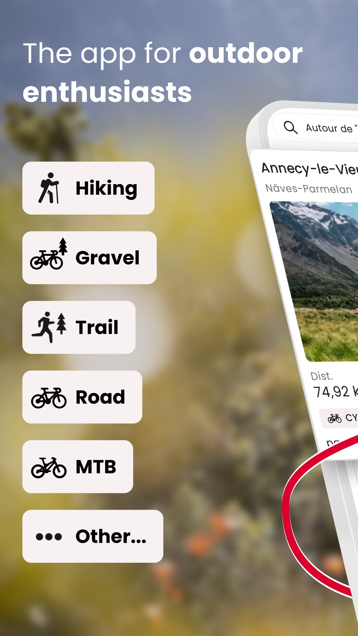 OpenRunner – Bike, hike, trail