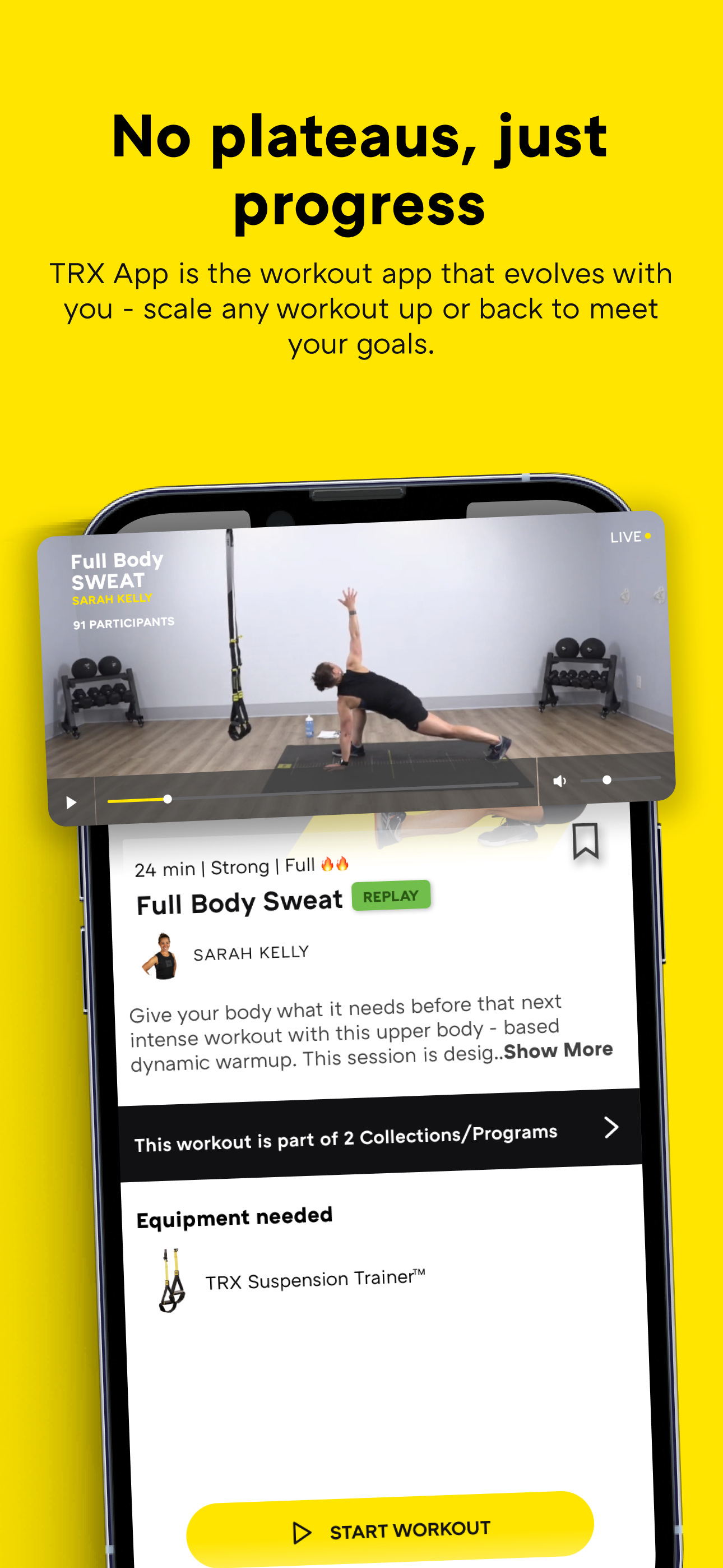 TRX: Home Workout App