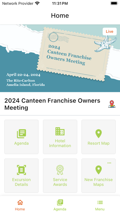 Canteen Owners Meeting Screenshot