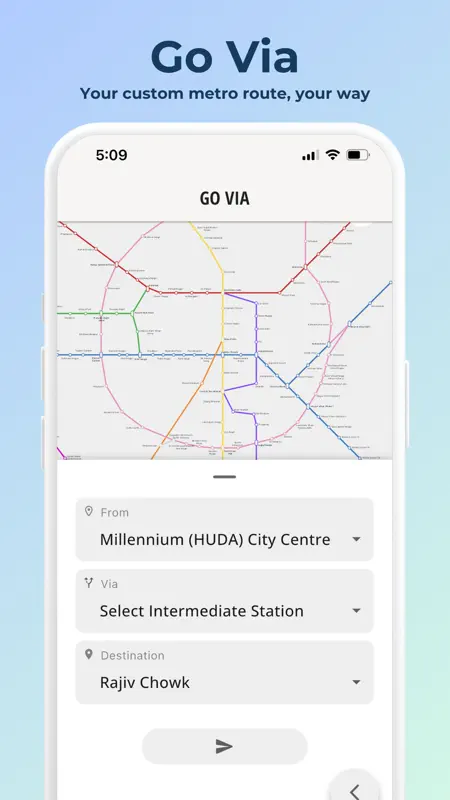 Delhi Metro Route Map screenshot 4 of 5