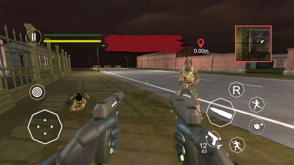 #4. Zombie Games Survival Shooting (iOS) Podle: Muhammad Zeeshan