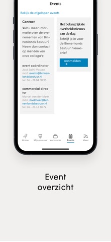 Binnenlands Bestuur Nieuws App iPhone screenshot 6