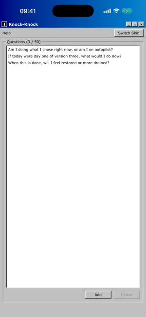 Knock-Knock: One Question screenshot 2