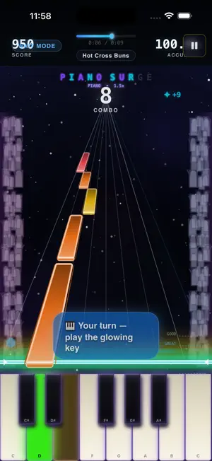 Piano Surge screenshot 2