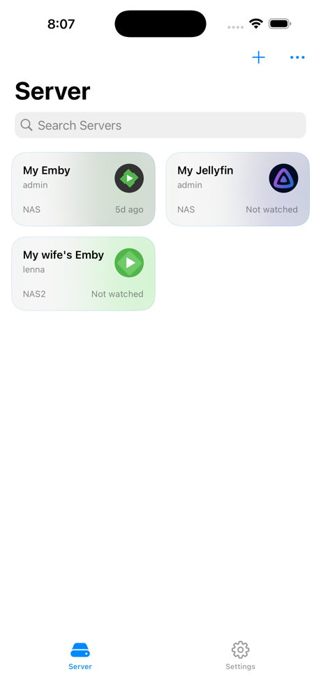 Lenna - Video Library Player screenshot 1