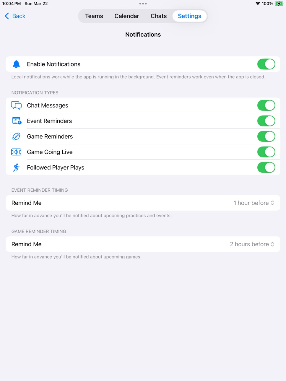 iPad screenshot