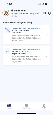 Vantage Technician screenshot