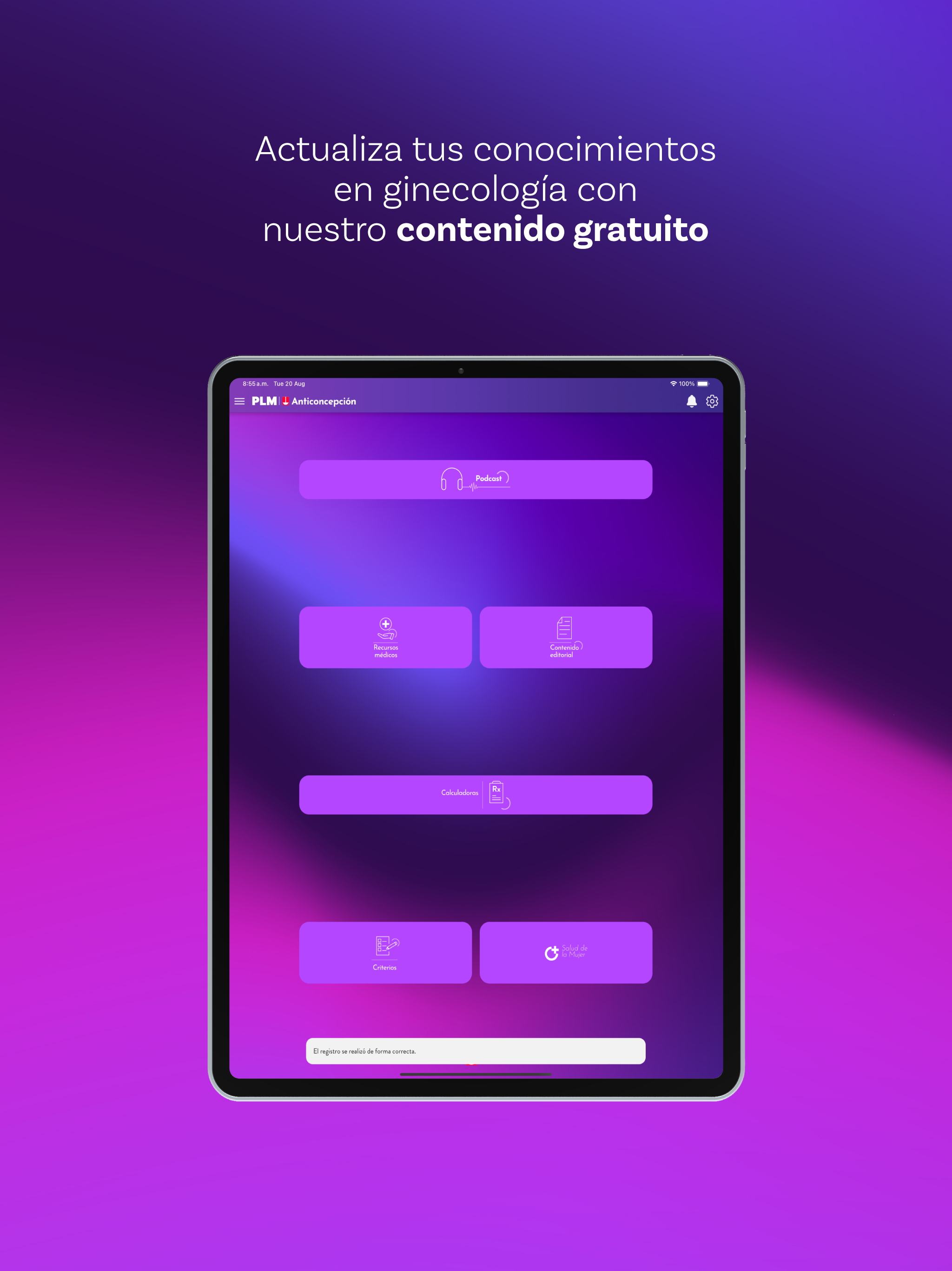 PLM Anticoncepción