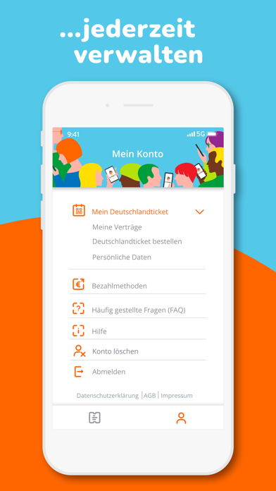 Deutschlandticket App Screenshot