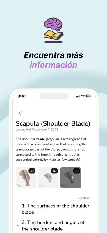 Vetflow - Aprende Anatomía screenshot 4 of 6