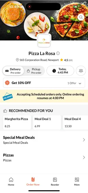 Pizza La Rosa screenshot 3